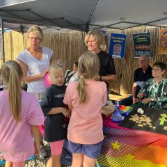 Infostand "Pfungstadt ist bunt" beim Phungo-Festival