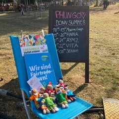 Infostand "Pfungstadt ist bunt" beim Phungo-Festival