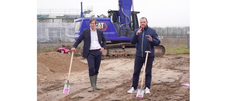 Spatenstich für bezahlbaren Wohnraum und nachhaltige Häuser in Pfungstadt/Eschollbrücken