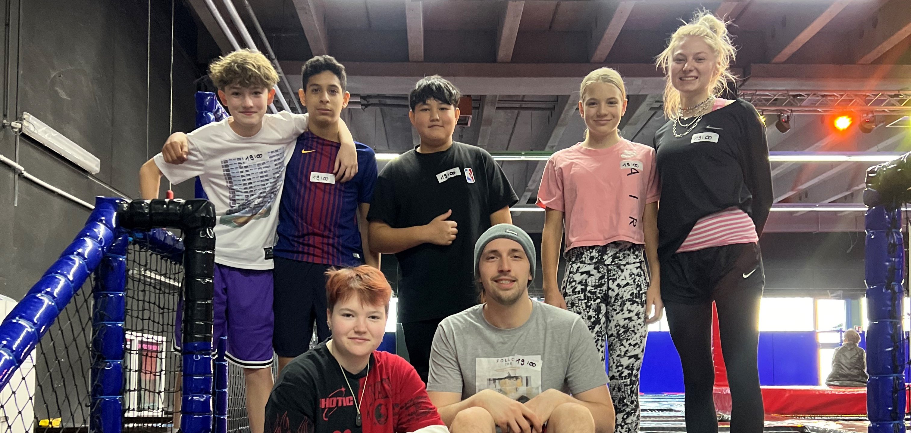 Gruppenfoto Jugendliche