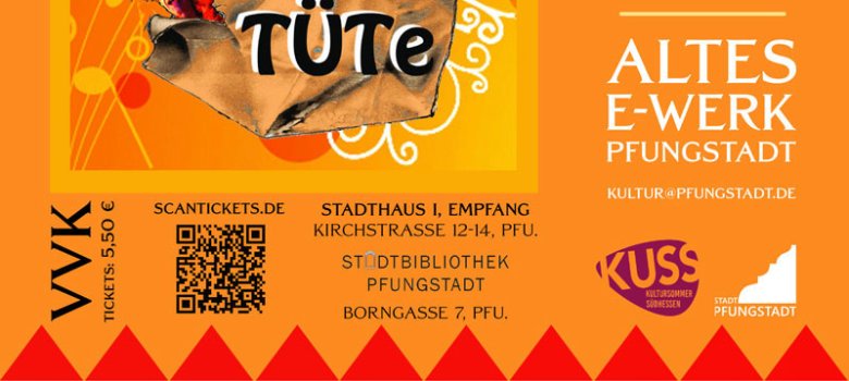 Veranstaltungsplakat: „Trara, Tamtam und Tirili“ jubelt es in der TATÜTe