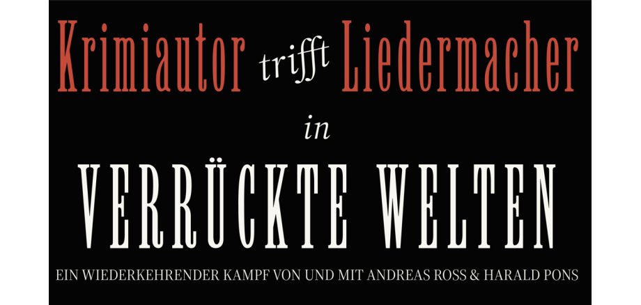 Plakat Verrückte Welten
