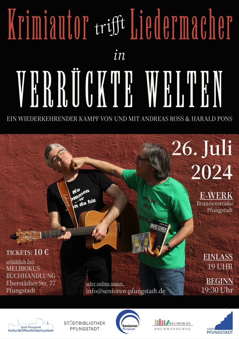 Plakat Verrückte Welten