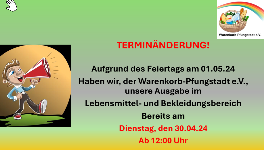 Terminänderung