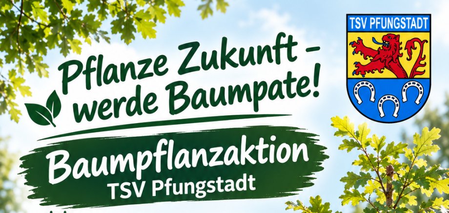 Flyer Baumpflanzaktion Flyer Baumpflanzaktion